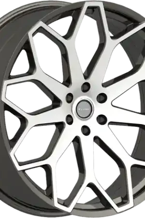 ELURE 46 5x120 24x8.5 +30 BLACK MACHINED Bulk Order