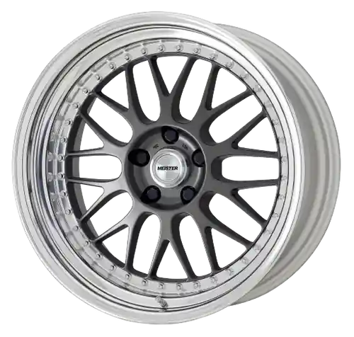 Exclusive Offer Work Meister M1 3p 5x112 19x11+13 A Disk Matte Gunmetal