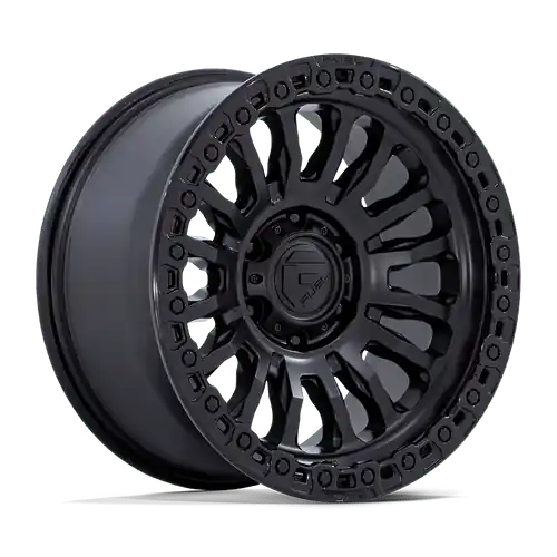 Buy Today Fuel 1PC FC857 RINCON 6X139.7 17X9 -12 MATTE BLACK WITH GLOSS BLACK LIP
