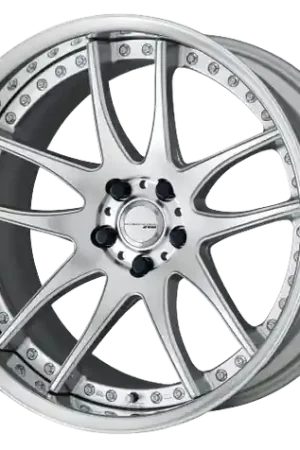 Work Emotion Cr 3P 5x115 20x10.5-45 L Disk Burning Silver Wholesale