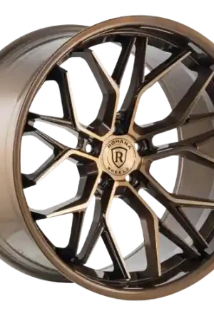 Rohana RFC3 5x114.3 20x10 +40 Machine Bronze Mega Sale