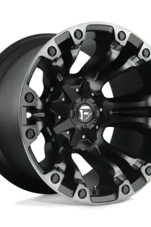 Reduced Price Fuel 1PC D851 VAPOR 8X170 18X9 +1 MATTE BLACK GRAY TINT