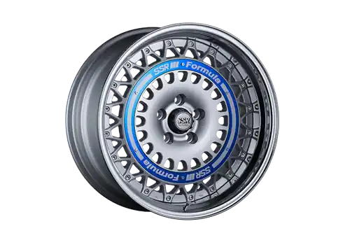 Next Day Delivery FORMULA AERO MESH 4x100 16X7.5+45 NR Disk Titan Silver