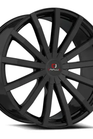 Cavallo CLV-52 5x114.3/5x120 18x8 +35 Gloss Black Today Only