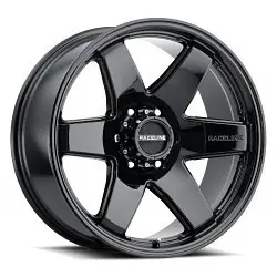 Raceline 942B Addict 6x139.7 18x8 15 Gloss Black Free Shipping