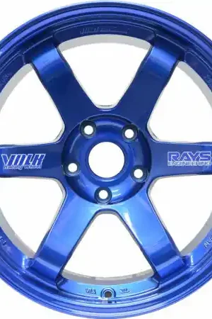 Limited Time Volk Racing TE37SL 5x120 19x9.5 +21 HYPER BLUE