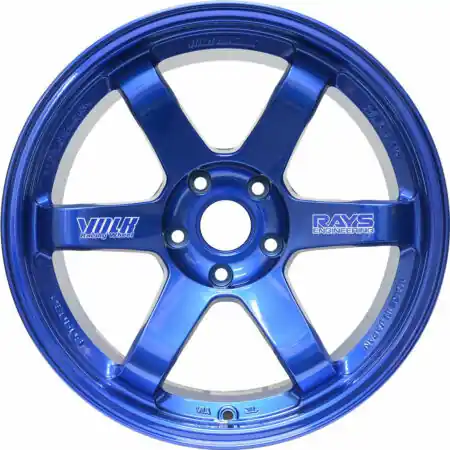 Limited Time Volk Racing TE37SL 5x120 19x9.5 +21 HYPER BLUE