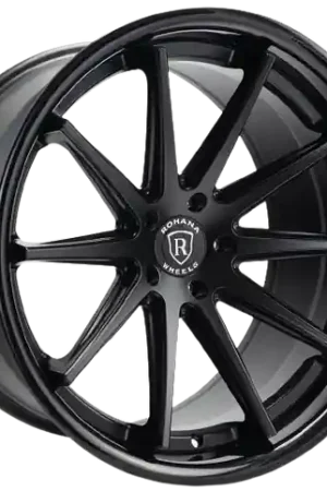 Rohana RFC10 5x120 22x10.5+20 Matte Black/Gloss Black Lip Today Only