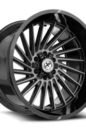 XF Off-Road XF-239 5x127/5x139.7 20x9 +0 Gloss Black & Brushed Double Dark Tint Shop Now