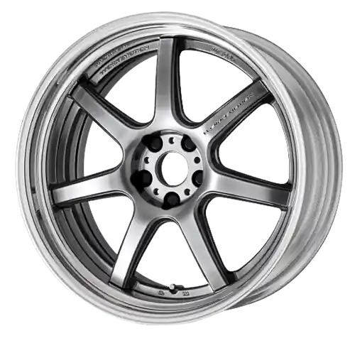 Work T7r 2P 5x100 19x10.0 +0 GT SILVER Fresh Stock