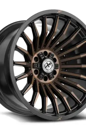 XF Off-Road XF-231 6x135/6x139.7 20x12 -44 Satin Black & Bronze Machined Double Dark Tint Premium