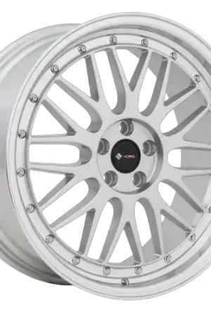 Vors VR8 5x112 19x8.5  +35 Silver Machine Lip Chrome Rivet Seasonal Sale