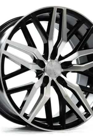 Professional Grade Axe EX30 5x115 19X9.5+42 BLACK AND POLISHED FACE