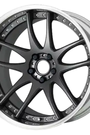 Time-Limited Work Emotion Cr 3P 5x100 18x12+1 R Disk Matte Gunmetal