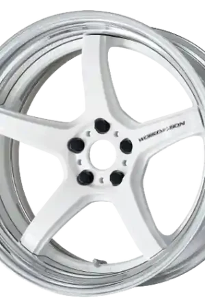 Work T5R 2P 5x108 19x11.5 +45 WHITE Factory Price