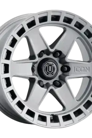 Original Icon Alloys RAIDER 6x135 17x8.5+6 TITANIUM