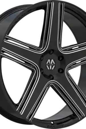 One Day Deal MASSIV 926 6X139.7 26x9.5 +25 BLACK AND MILLED