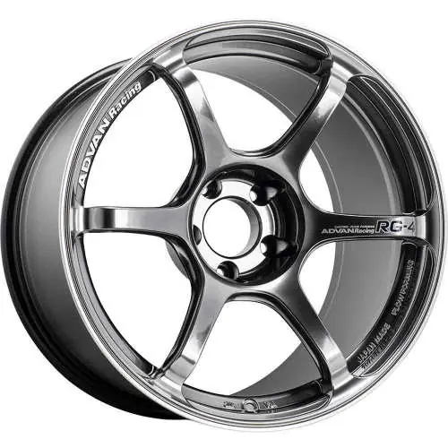 Advan Racing RG-4 5x100 18x8.5 +44 RACING HYPER BLACK & RING Big Sale