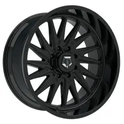 TIS 547B 8X170 22x12 -44 Gloss Black w/Milled Lip Logo Instant Buy