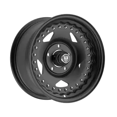 Center Line Convo Pro 2.0 5X114.3 15x8 +0 Satin Black Center with Satin Black Convo Lip Same Day Shipping