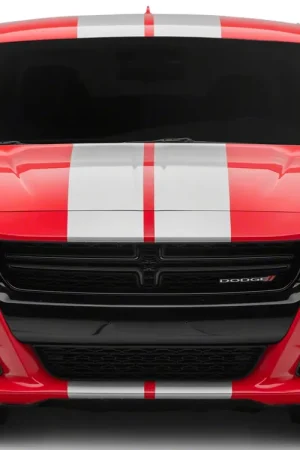 SEC10 Full Length Stripes; Silver; 10-Inch Super Sale