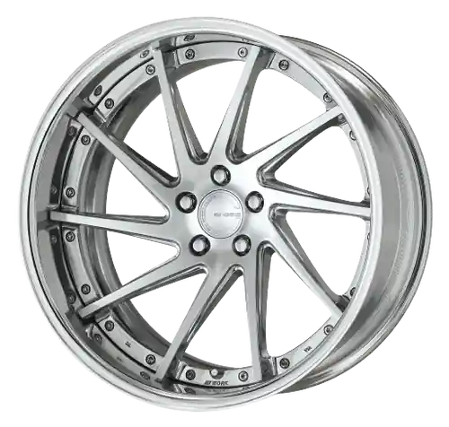 Work Gnosis Cvs 5x115 21x11+30 H Disk Composite Buffed And Brushed Free Shipping