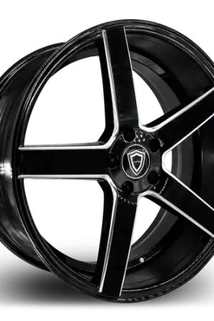 Price Drop CAPRI LUXURY C5178 5x115 20x10+15 BLACK / MILLED