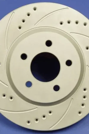 Factory Price Ford Mustang SP Performance Cross Drilled and Slotted Vented Front Rotors - F54-49