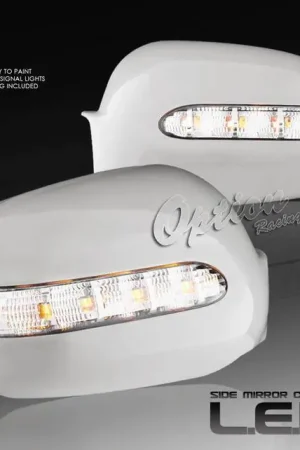 Toyota Prius Option Racing OEM Style Mirror Cover with LED Reverse Light - 78-44128 New Arrival