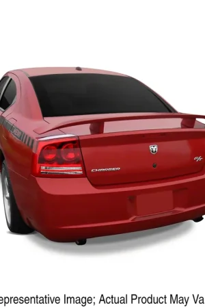 Factory Style Pedestal Rear Deck Spoiler; Hemi Orange Free Shipping