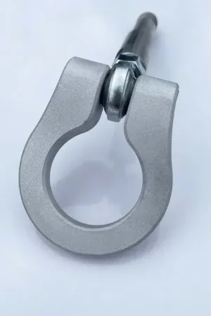 Premium Stealth Tow Hook with Paintable D-Ring; Front Low Price