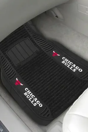 Fresh Stock Molded Front Floor Mats with Chicago Bulls Logo