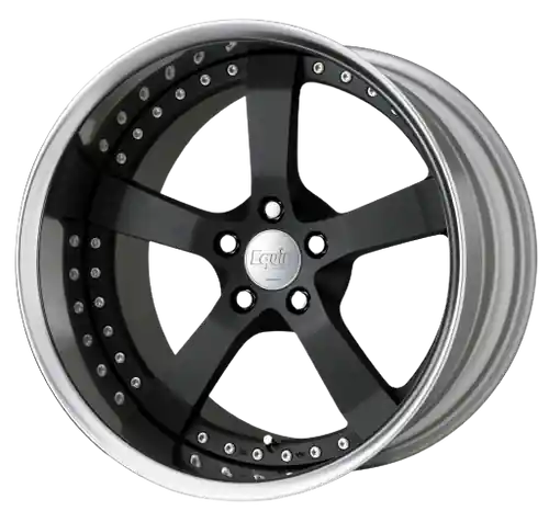 Work Equip E05 5x108 19x8+28 o disk Black Anodized Deal