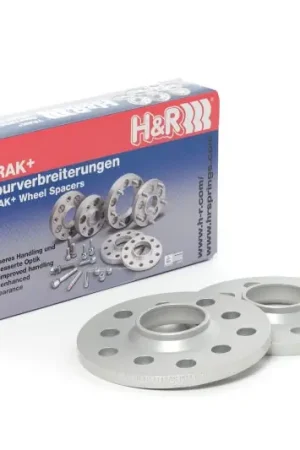 Bulk Order H&R Trak+ 13mm DR Spacer Bolt Pattern 5/112 CB 66.5mm Bolt Thread 14x1 — PMD Premier Motoring Development