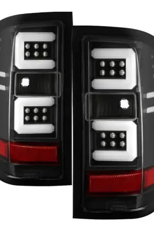 Today Only Spyder Chevy 1500 14-16 Light Bar LED Tail Lights All Blk ALT-YD-CS14- — PMD Premier Motoring Development