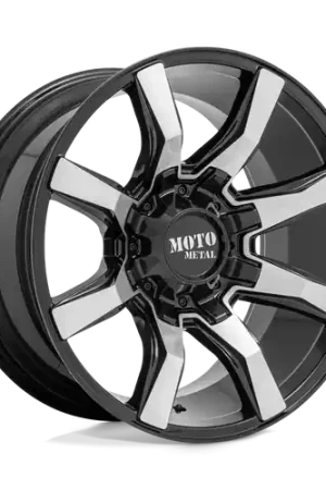Moto Metal MO804 SPIDER 5X139.7/5X150 22X10 -18 GLOSS BLACK MACHINED Special Offer