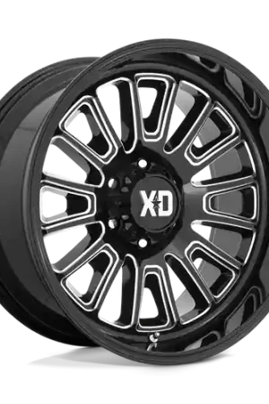 Original XD XD864 ROVER 8X165.1 20X10 -18 GLOSS BLACK MILLED