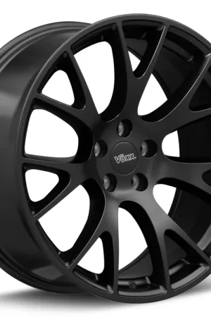 Last Chance Hellcat Style Matte Black Wheel; 20x9; 20mm Offset