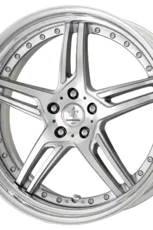 Buy Direct DURANDAL DD5.2 SILVER POLISHED 5x108 18X10.5 +8MM