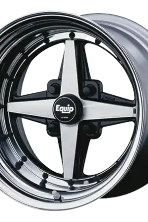 Same Day Shipping Equip 01 Black Polish 4x114.3 15x8.5 -22