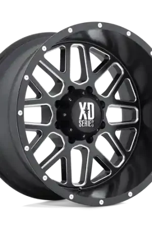 Free Returns XD XD820 GRENADE 8X165.1 20X10 -24 SATIN BLACK MILLED