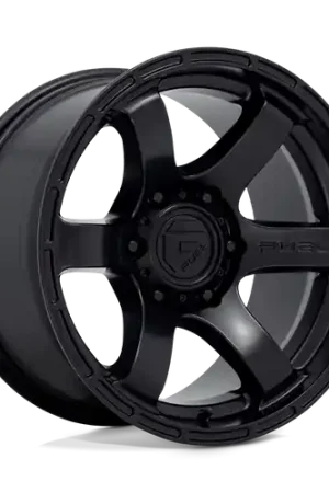 Money Back Guarantee Fuel 1PC D766 RUSH 6X139.7 18X9 +1 SATIN BLACK