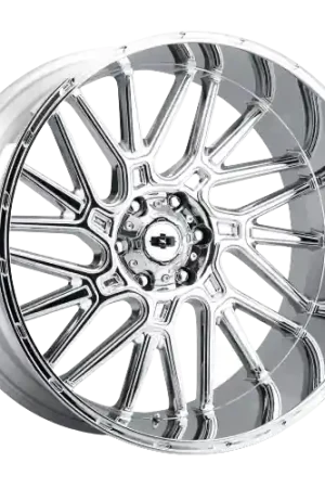 Certified Vision Off-Road 404 Brawl 8x165.1 22x14-76 Chrome