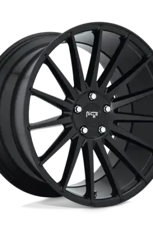 Niche 1PC M214 FORM 5X112 20X10 +40 GLOSS BLACK Special Discount