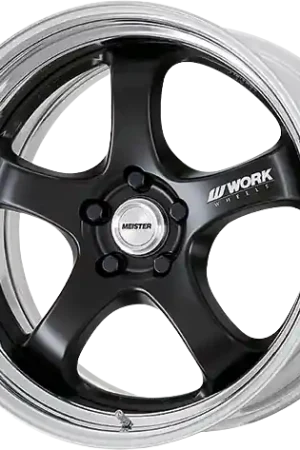 Limited Offer Work Meister S1R 5x112 18x9.5+45 O Disk Matte Black