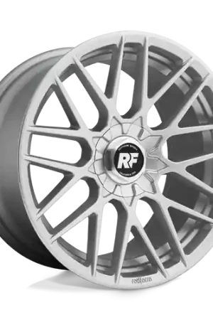 Rotiform 1PC R140 RSE BLANK 20X8.5 +45 GLOSS SILVER New Arrival