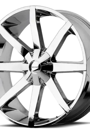 Top Pick KMC KM651 SLIDE 5X127/5X139.7 24X9.5 +18 CHROME