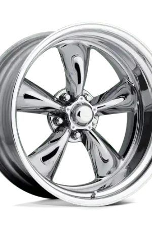 Instant Buy American Racing Vintage VN405 TORQ THRUST II CUSTOM 5X120.65 17X9.5 +52 TWO-PIECE POLISHED