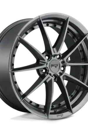 Trending Niche 1PC M197 SECTOR 5X114.3 19X8.5 +42 GLOSS ANTHRACITE