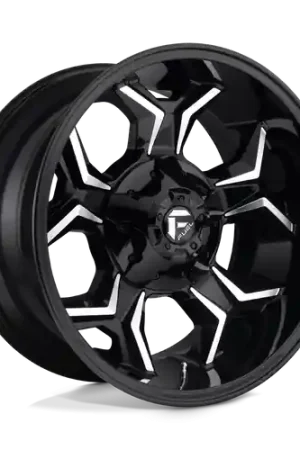 Flash Sale Fuel 1PC D606 AVENGER 8X170 20X10 -18 GLOSS BLACK MILLED